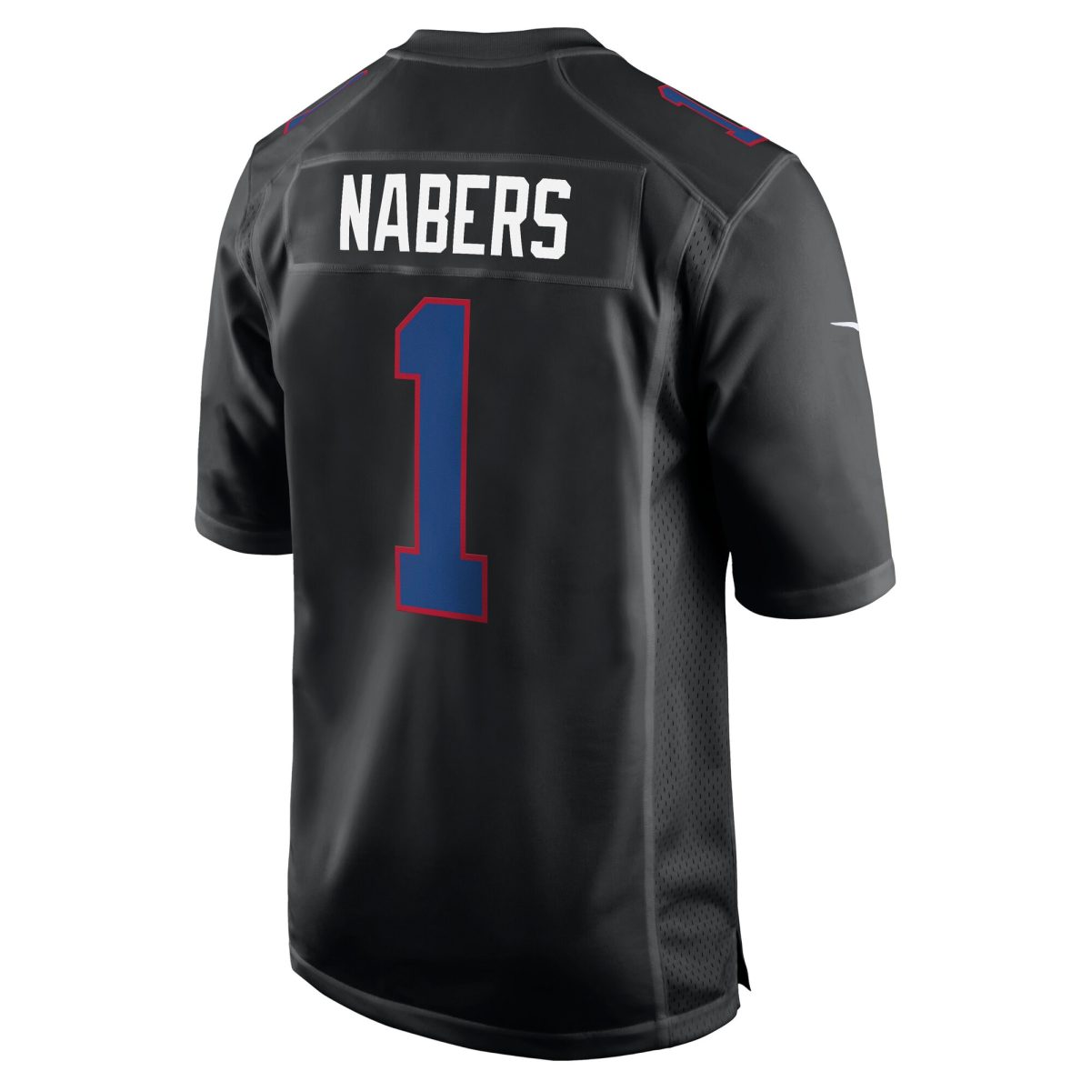 New York Giants mens nike malik nabers carbon black new york giants fashion jersey | Giants Shop
