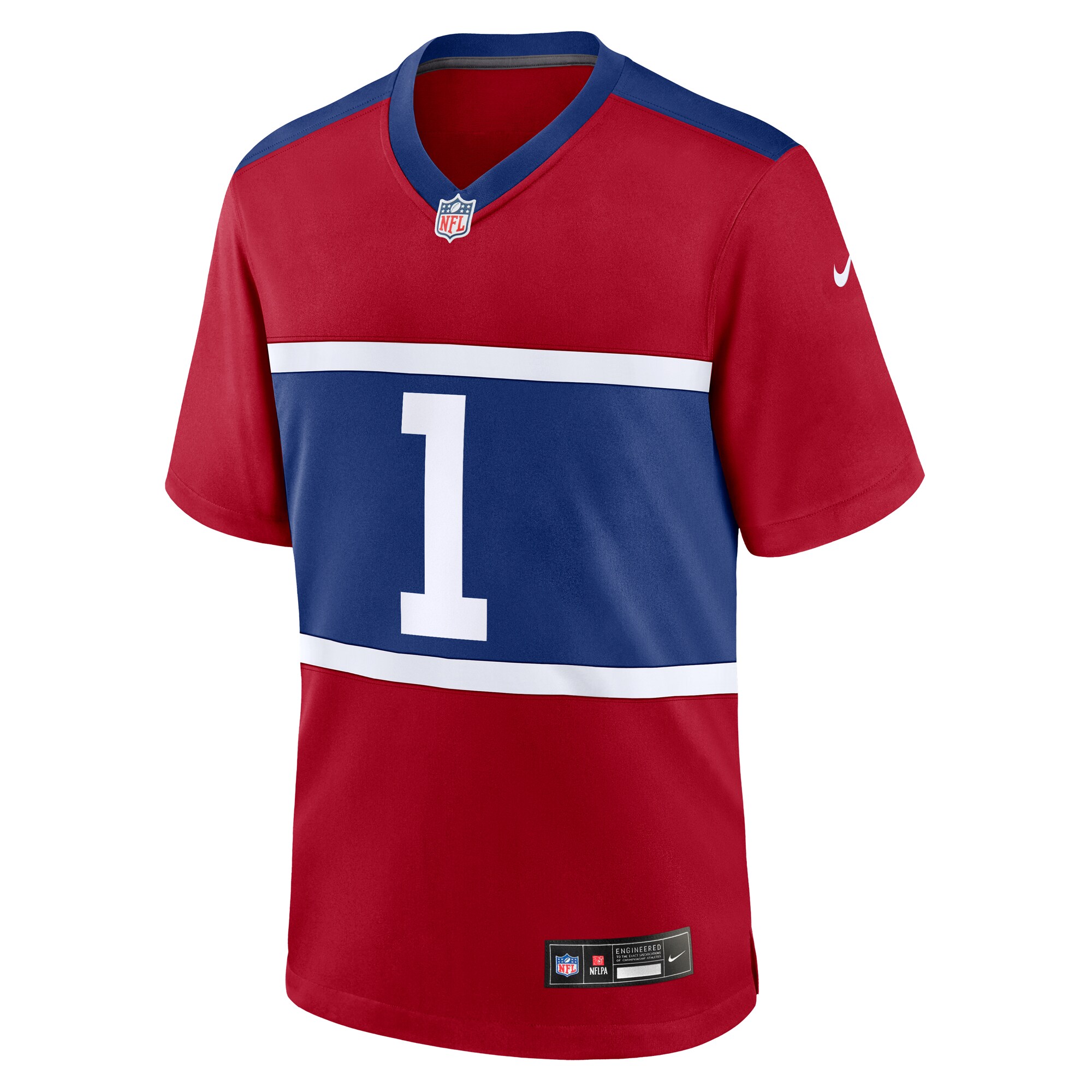 New York Giants mens nike malik nabers century red new york giants alternate game jersey | Giants Shop
