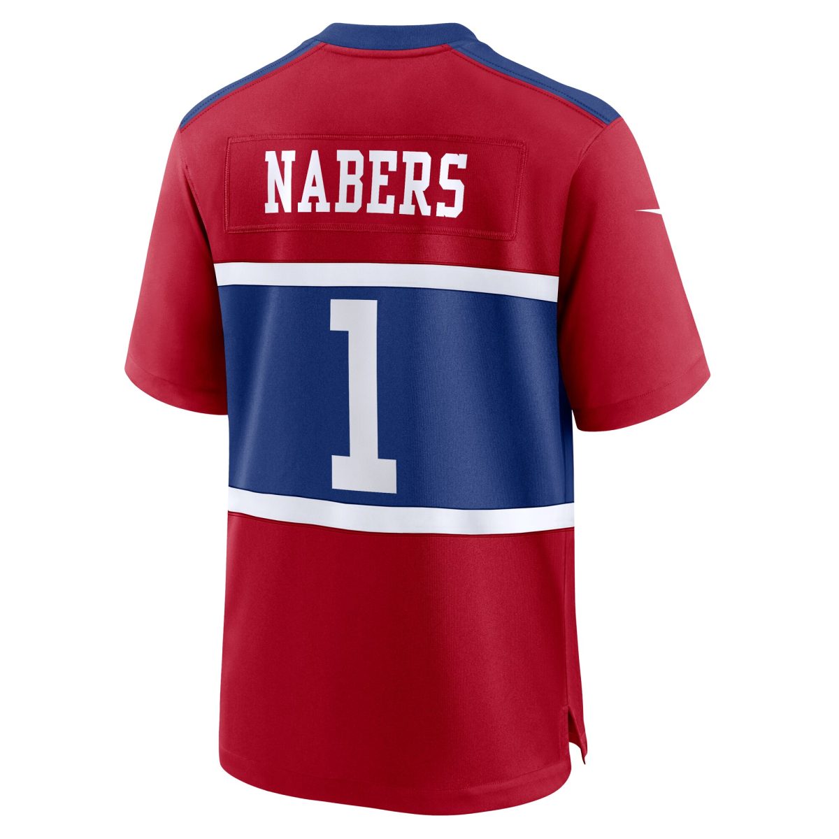 New York Giants mens nike malik nabers century red new york giants alternate game jersey | Giants Shop