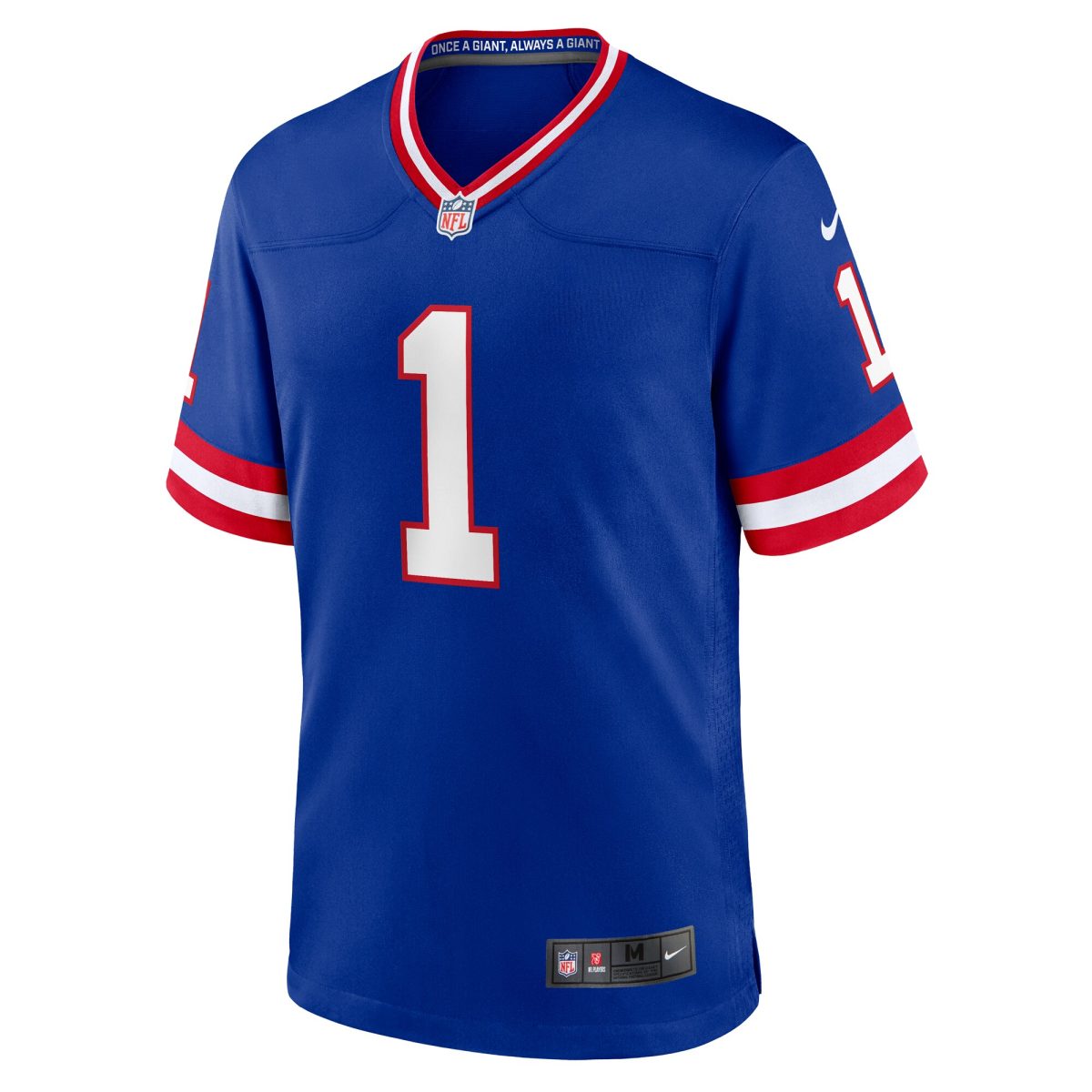 New York Giants mens nike malik nabers royal new york giants 2nd alternate game jersey | Giants Shop
