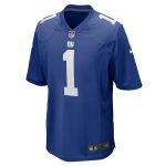 New York Giants mens nike malik nabers royal new york giants player game jersey | Giants Shop