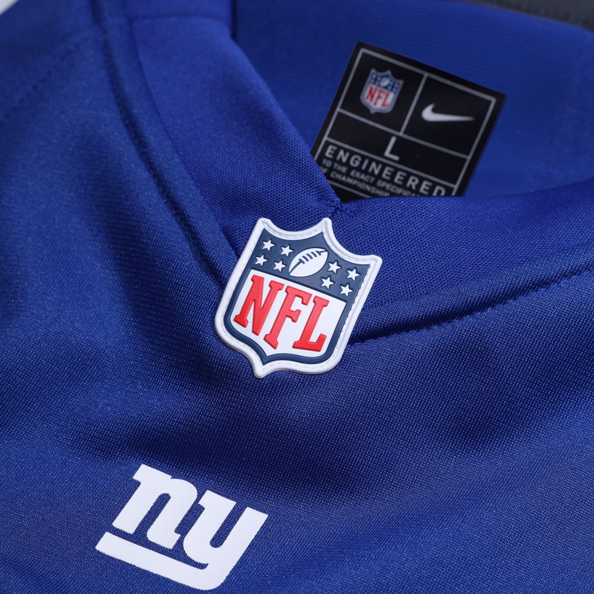New York Giants mens nike malik nabers royal new york giants player game jersey | Giants Shop