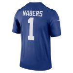 New York Giants mens nike malik nabers royal new york giants team legend player performance top | Giants Shop