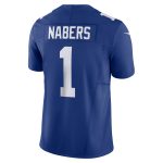 New York Giants mens nike malik nabers royal new york giants vapor f.u.s.e. limited jersey | Giants Shop