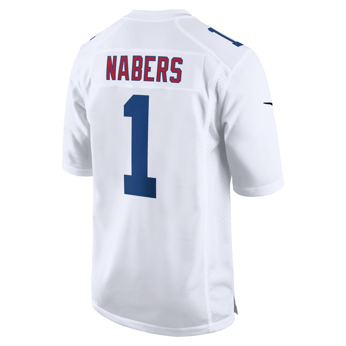 New York Giants mens nike malik nabers tundra white new york giants fashion jersey | Giants Shop