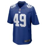 New York Giants mens nike matthew adams royal new york giants team game jersey | Giants Shop