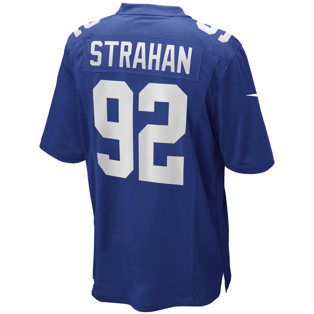 New York Giants mens nike michael strahan royal new york giants game retired player jersey | Giants Shop