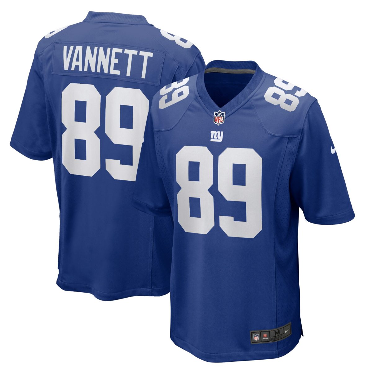 New York Giants mens nike nick vannett royal new york giants home game player jersey | Giants Shop