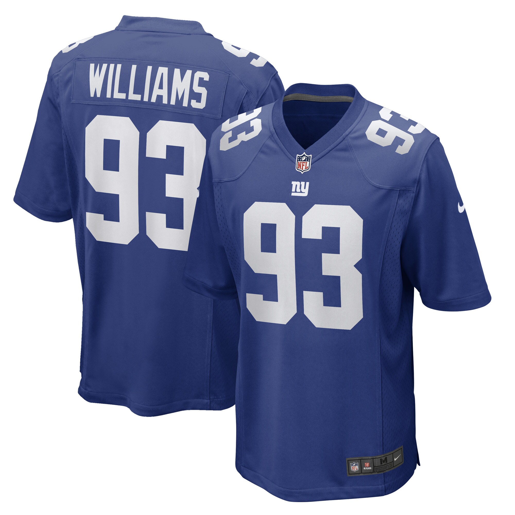 New York Giants mens nike nick williams royal new york giants game player jersey | Giants Shop