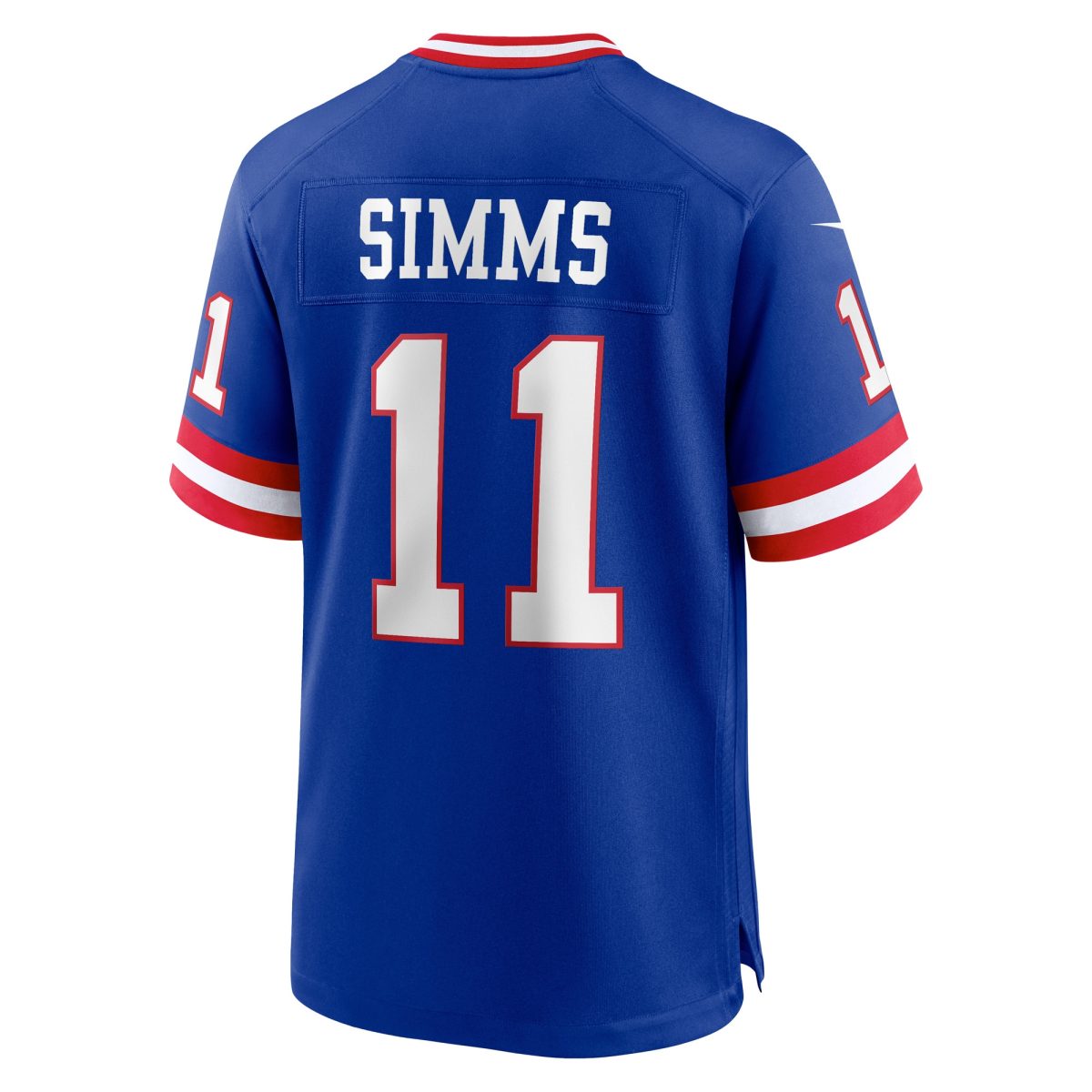 New York Giants mens nike phil simms royal new york giants classic retired player game jersey | Giants Shop