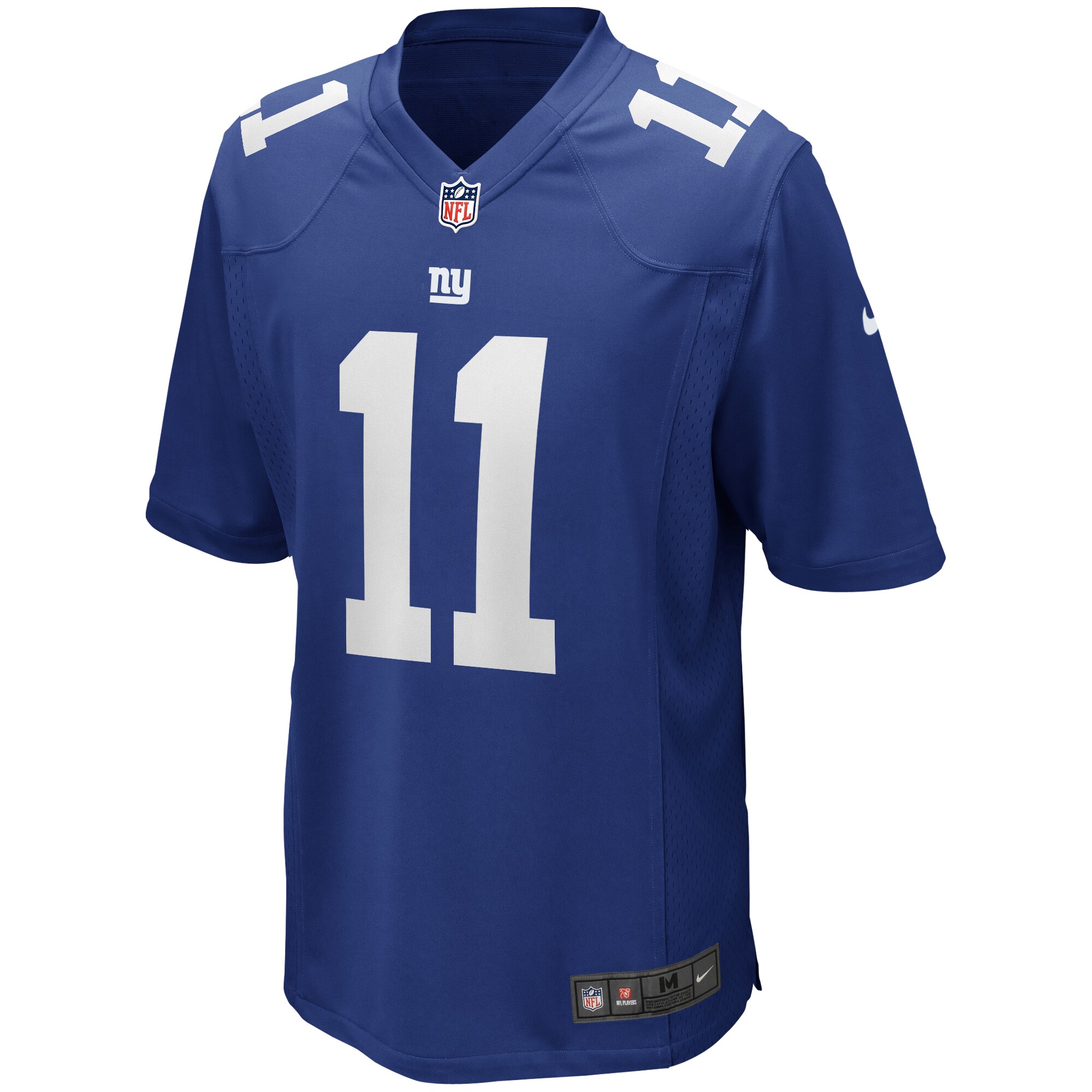 New York Giants mens nike phil simms royal new york giants game retired player jersey | Giants Shop