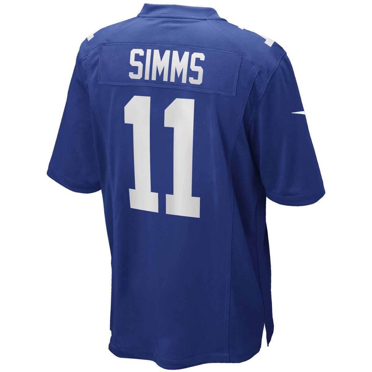 New York Giants mens nike phil simms royal new york giants game retired player jersey | Giants Shop