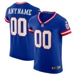 New York Giants mens nike royal new york giants classic vapor elite custom jersey | Giants Shop