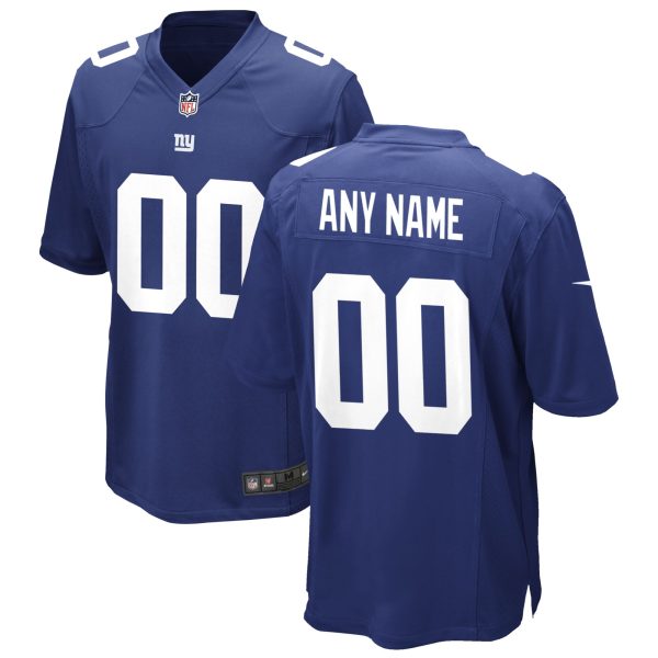 New York Giants mens nike royal new york giants custom game jersey | Giants Shop