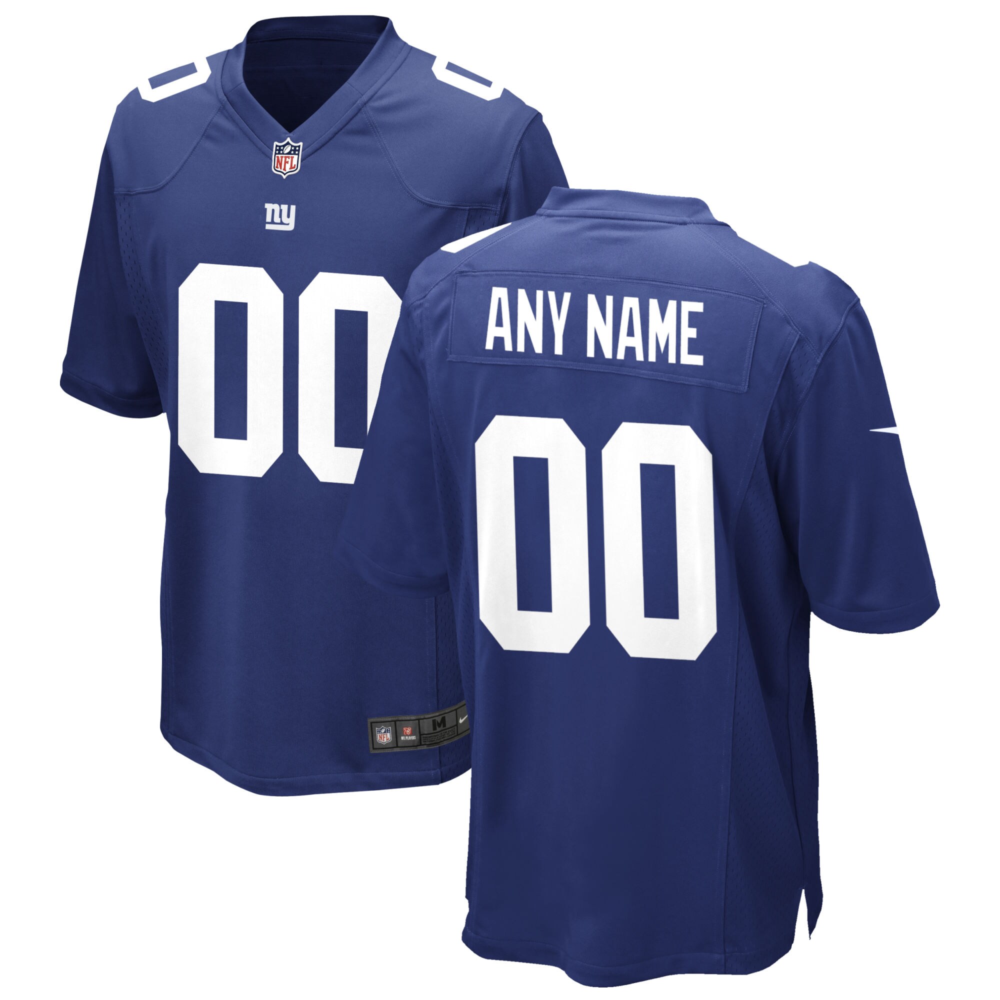 New York Giants mens nike royal new york giants custom game jersey | Giants Shop