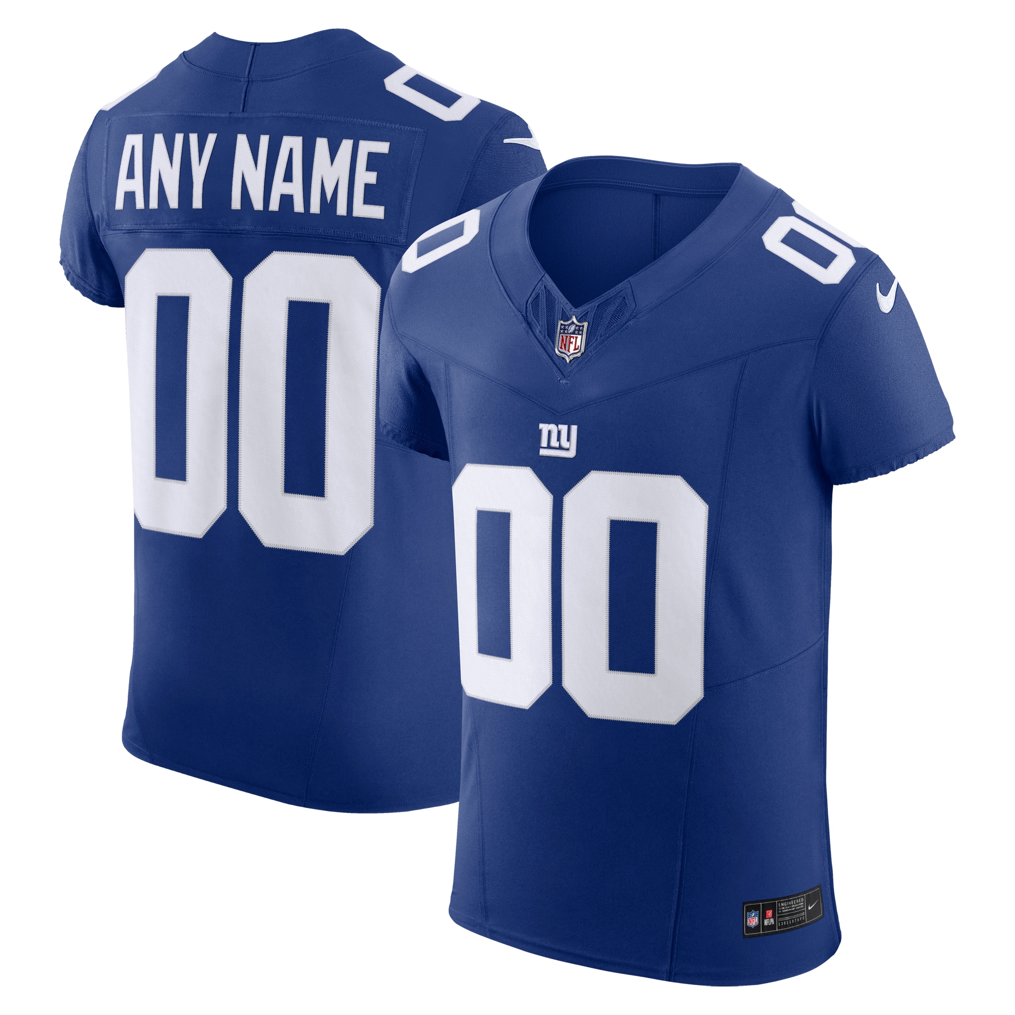 New York Giants mens nike royal new york giants vapor f.u.s.e. elite custom jersey | Giants Shop