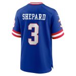New York Giants mens nike sterling shepard royal new york giants classic player game jersey | Giants Shop