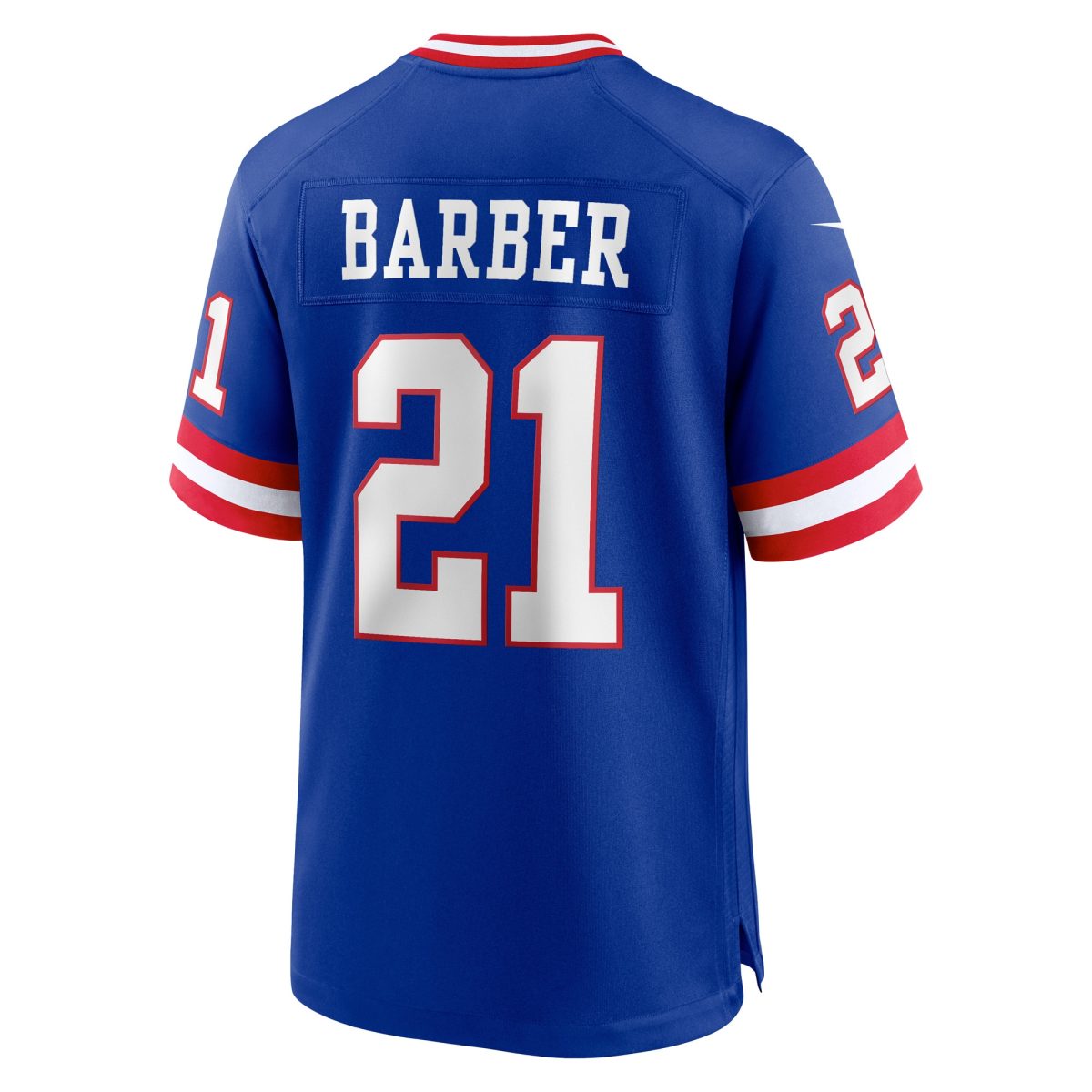 New York Giants mens nike tiki barber royal new york giants classic retired player game jersey | Giants Shop