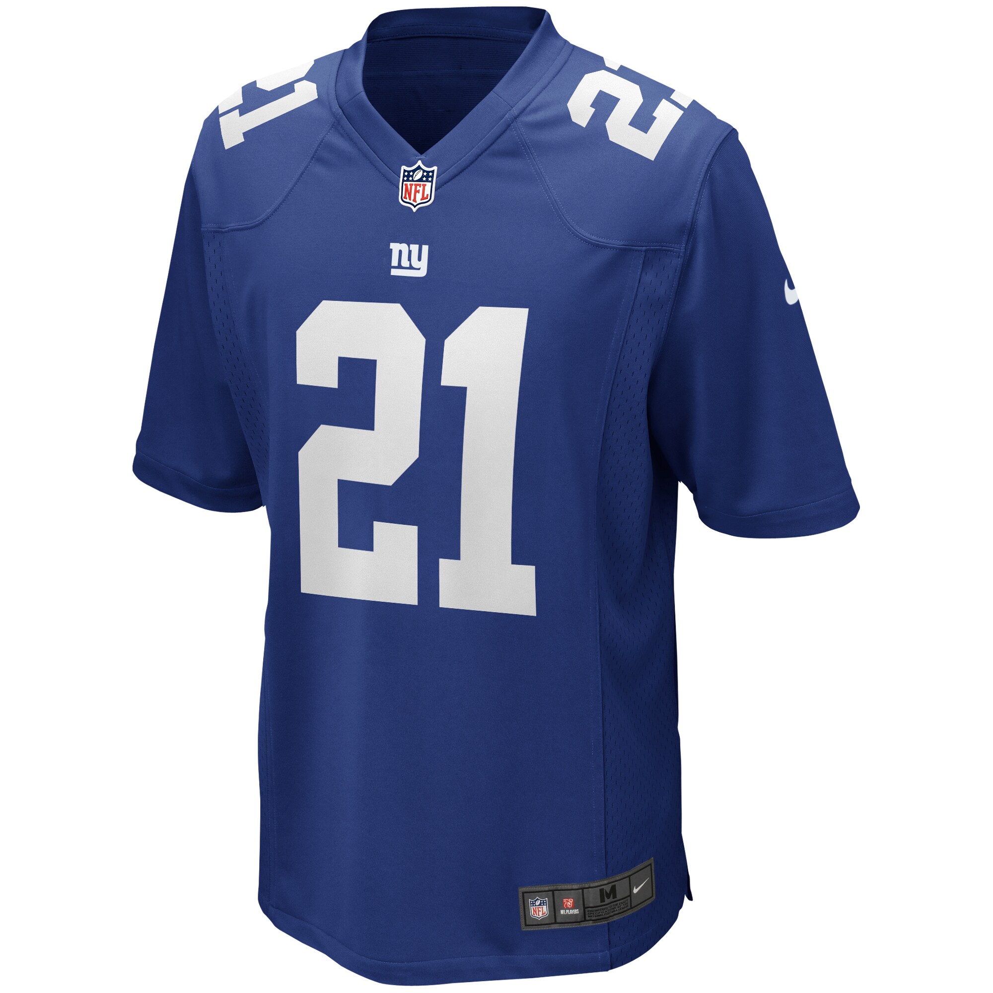 New York Giants mens nike tiki barber royal new york giants game retired player jersey | Giants Shop