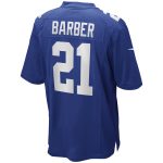 New York Giants mens nike tiki barber royal new york giants game retired player jersey | Giants Shop