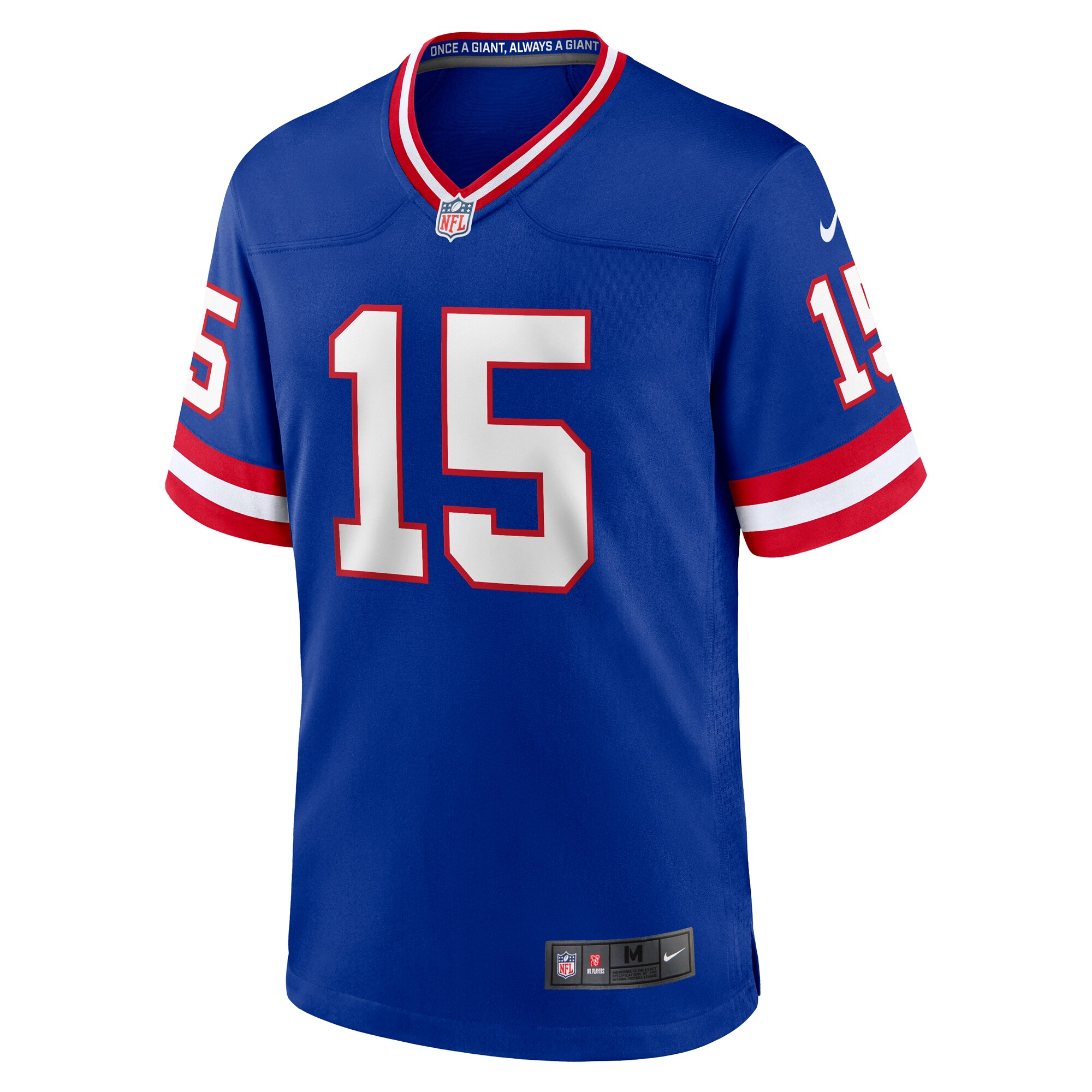 New York Giants mens nike tommy devito royal new york giants alternate player game jersey | Giants Shop