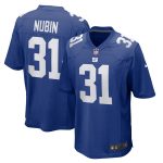 New York Giants mens nike tyler nubin royal new york giants team game jersey | Giants Shop