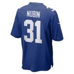 New York Giants mens nike tyler nubin royal new york giants team game jersey | Giants Shop