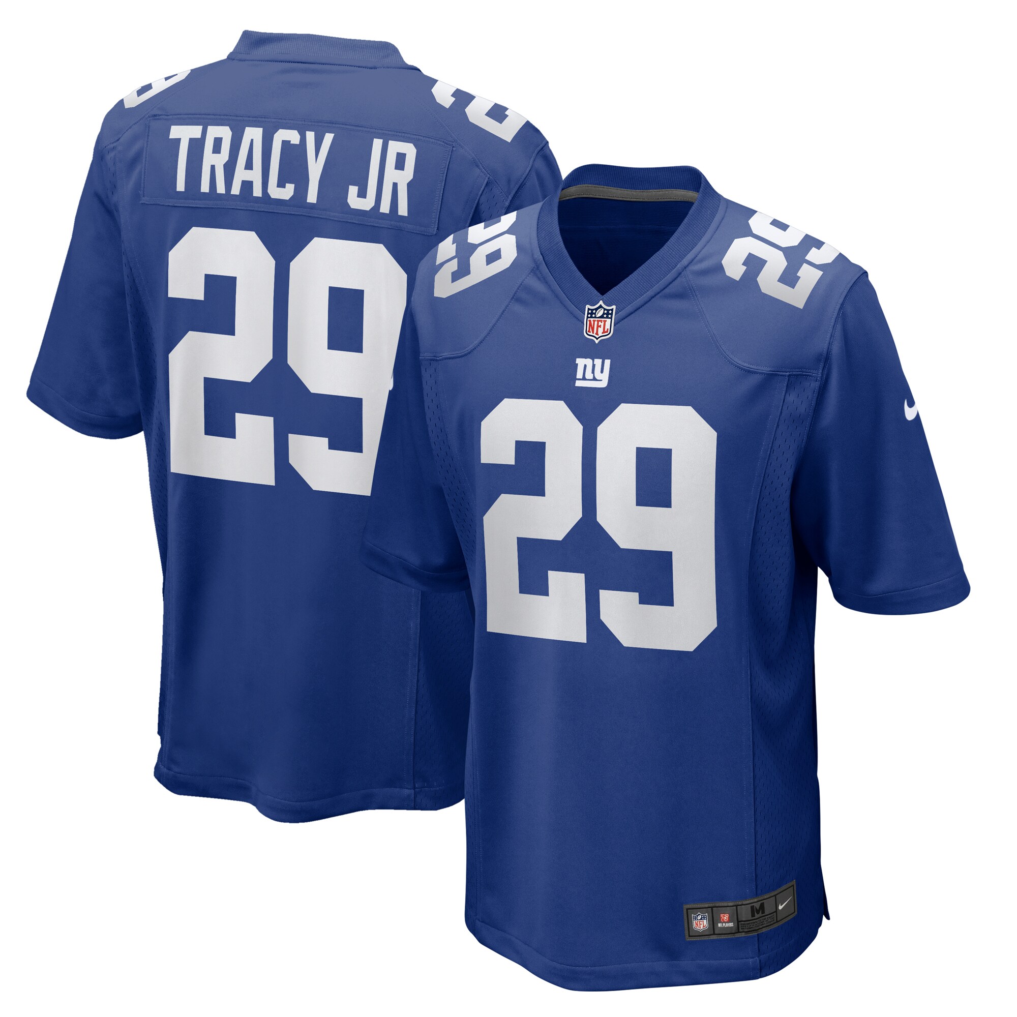 New York Giants mens nike tyrone tracy jr. royal new york giants team game jersey | Giants Shop