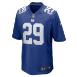 New York Giants mens nike tyrone tracy jr. royal new york giants team game jersey | Giants Shop