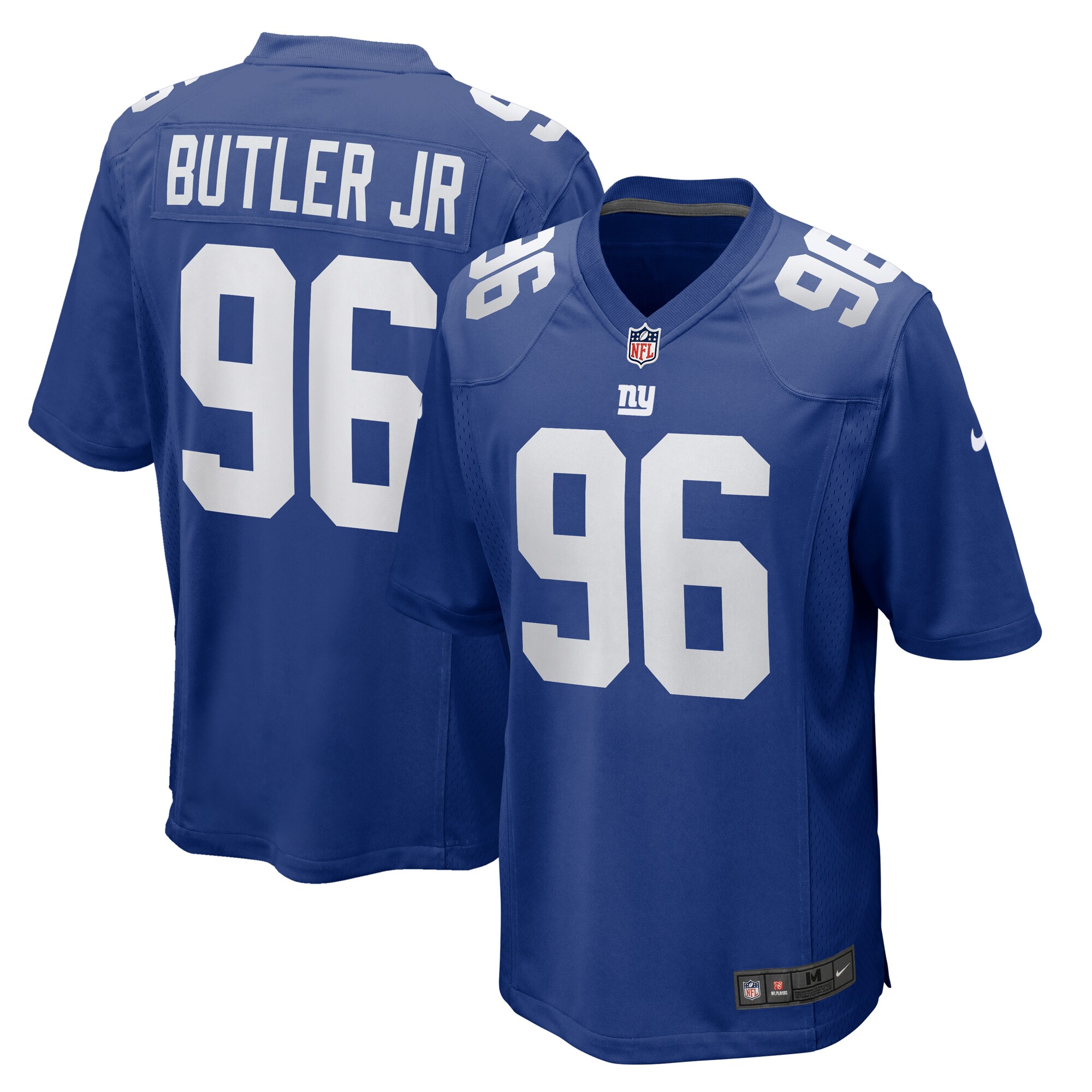 New York Giants mens nike vernon butler jr. royal new york giants team game jersey | Giants Shop