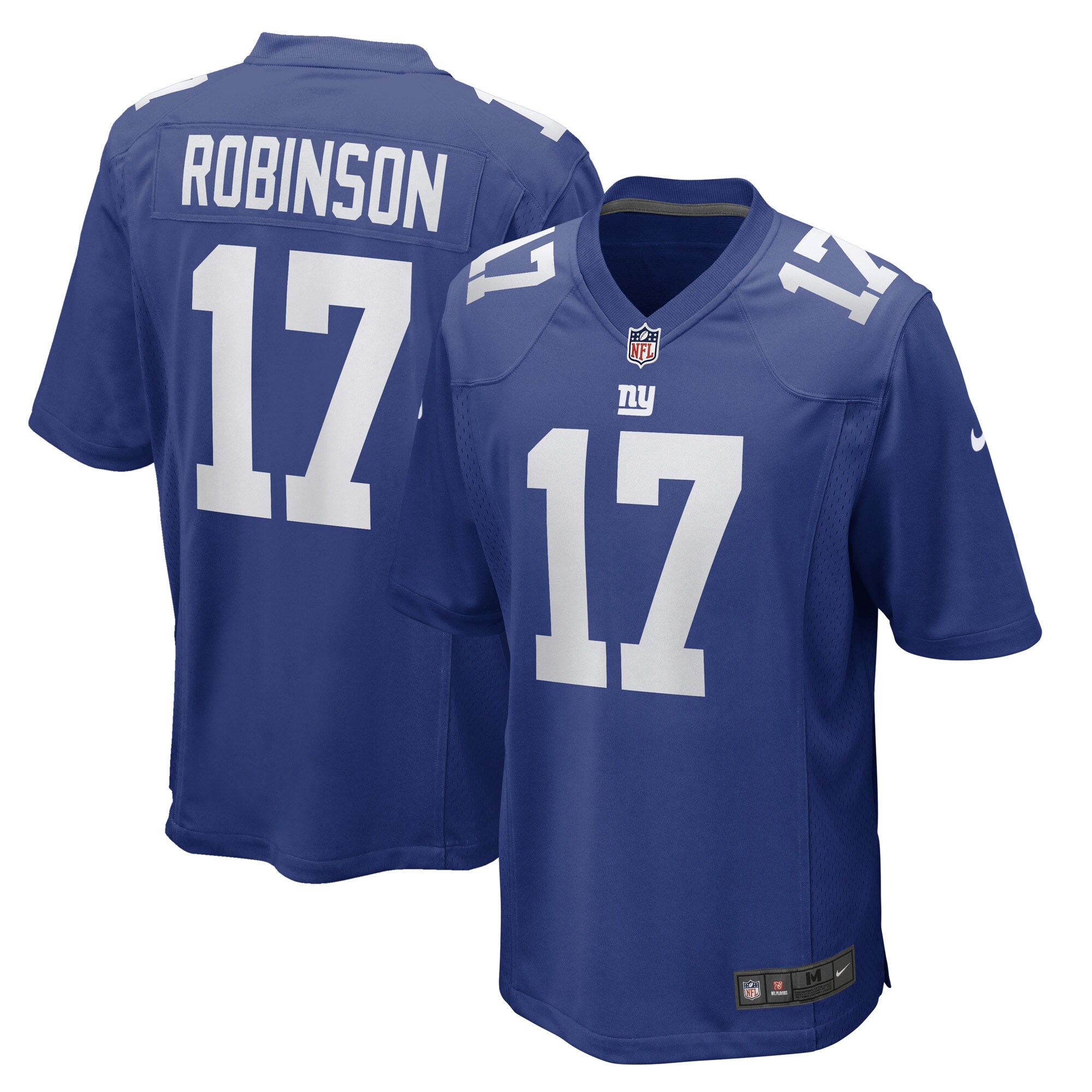 New York Giants mens nike wandale robinson royal new york giants game player jersey | Giants Shop