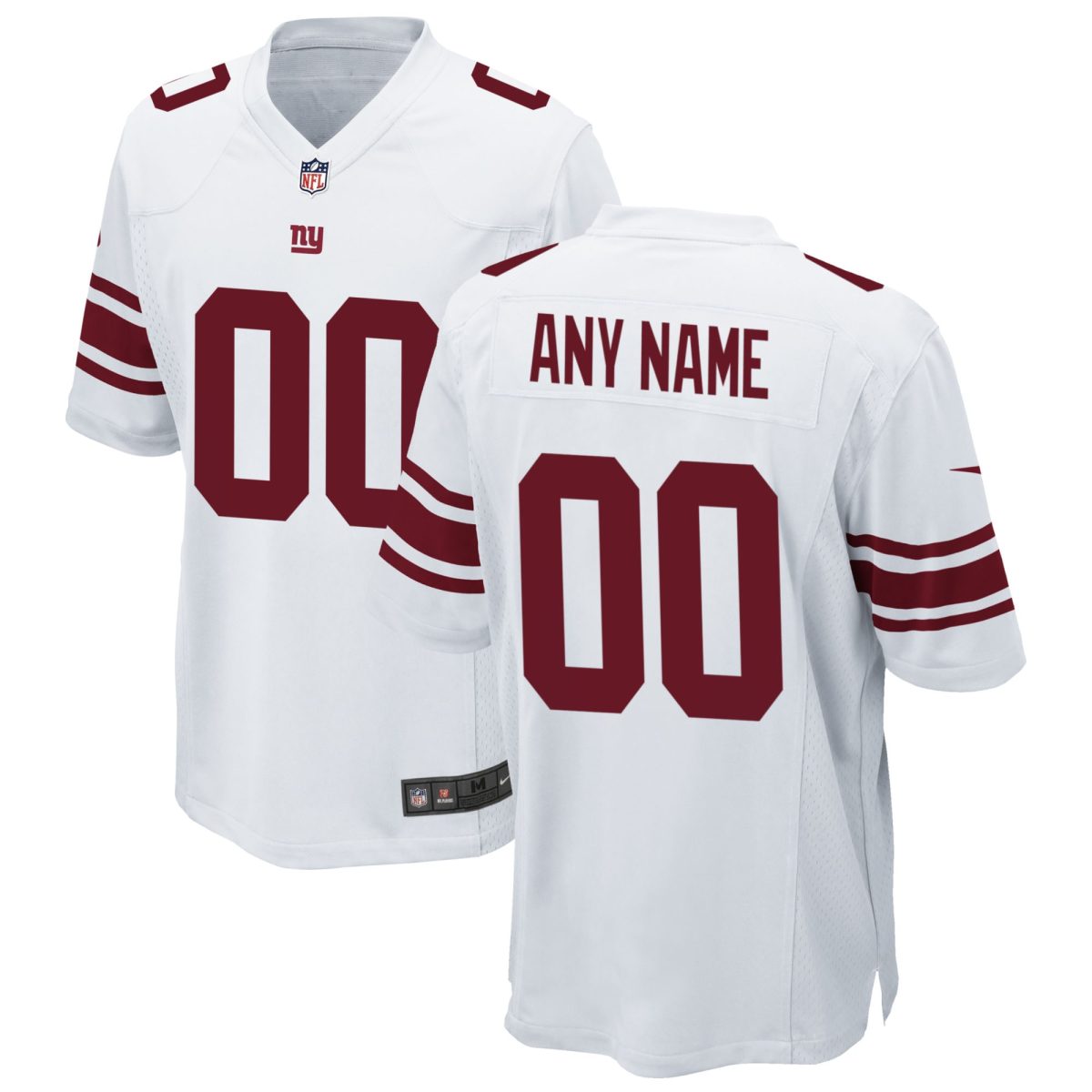 New York Giants mens nike white new york giants custom game jersey | Giants Shop