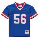 New York Giants preschool mitchell  ness lawrence taylor royal new york giants retired legacy jersey | Giants Shop