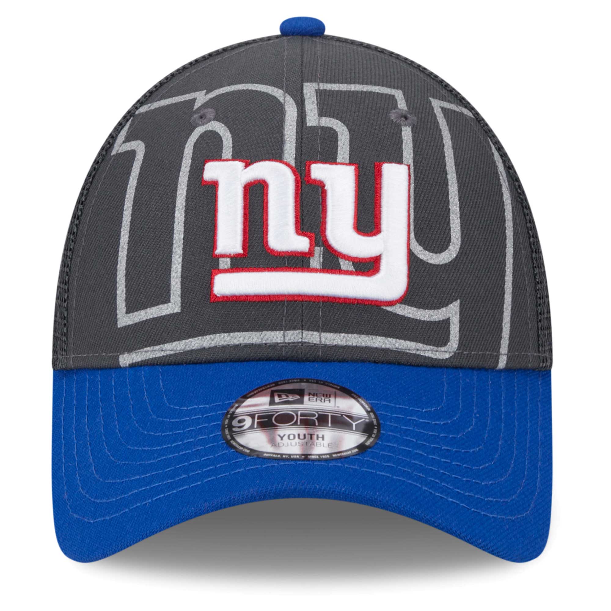 New York Giants preschool new era graphiteroyal new york giants reflect 9forty adjustable hat | Giants Shop