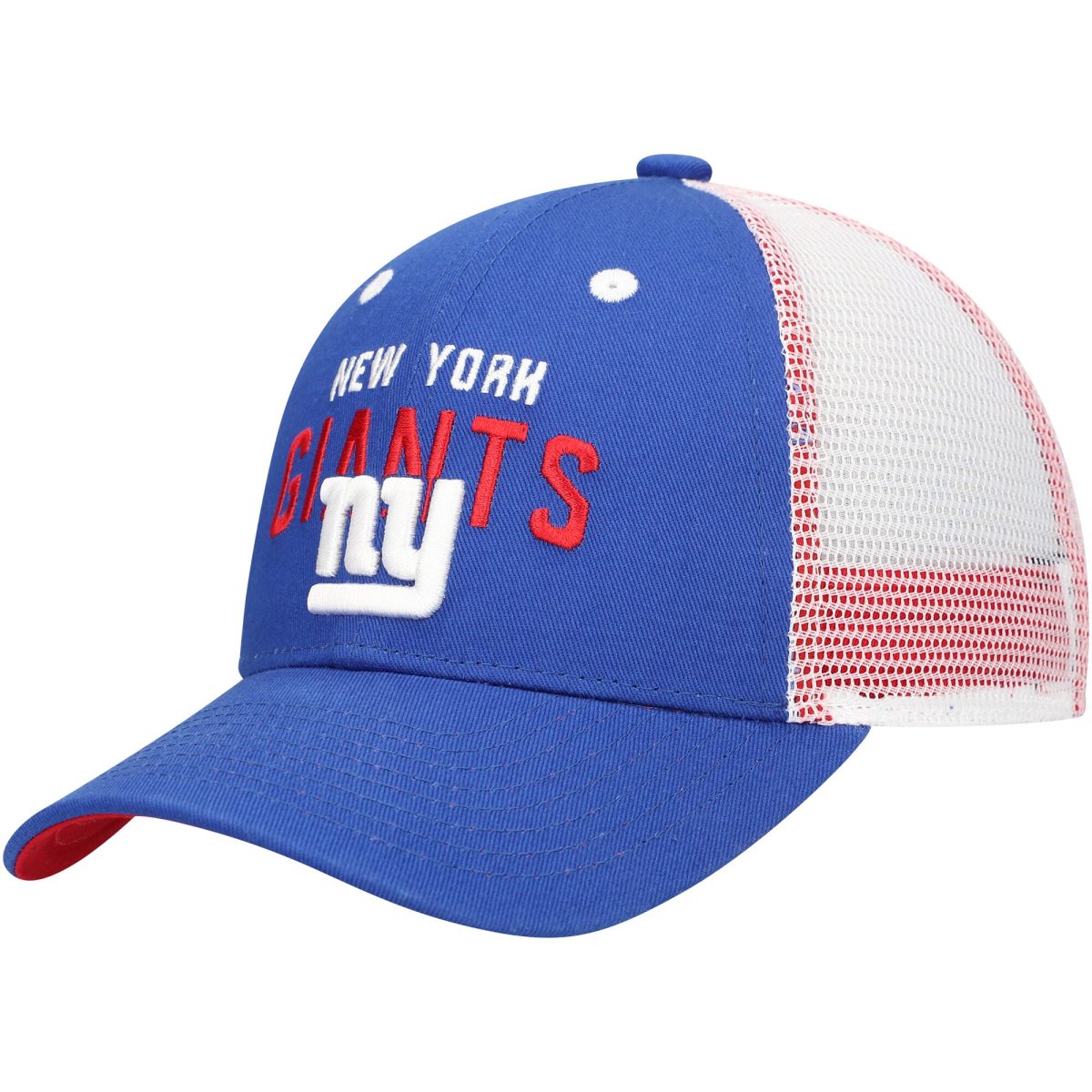 New York Giants preschool royal new york giants core lockup trucker adjustable hat | Giants Shop