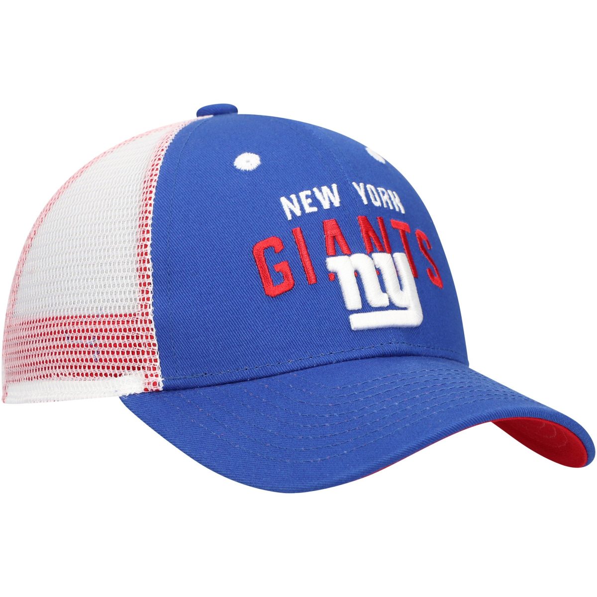 New York Giants preschool royal new york giants core lockup trucker adjustable hat | Giants Shop