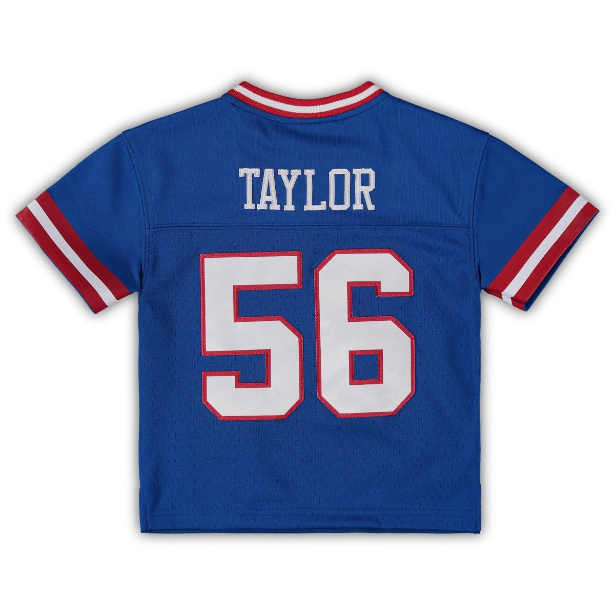 New York Giants toddler mitchell  ness lawrence taylor royal new york giants 1986 retired legacy jersey | Giants Shop