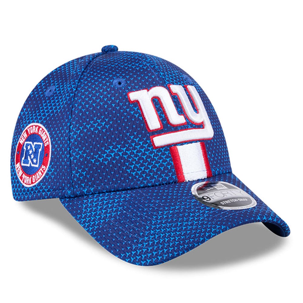 New York Giants toddler new era royal new york giants 2024 nfl sideline 9forty stretch-snap hat | Giants Shop