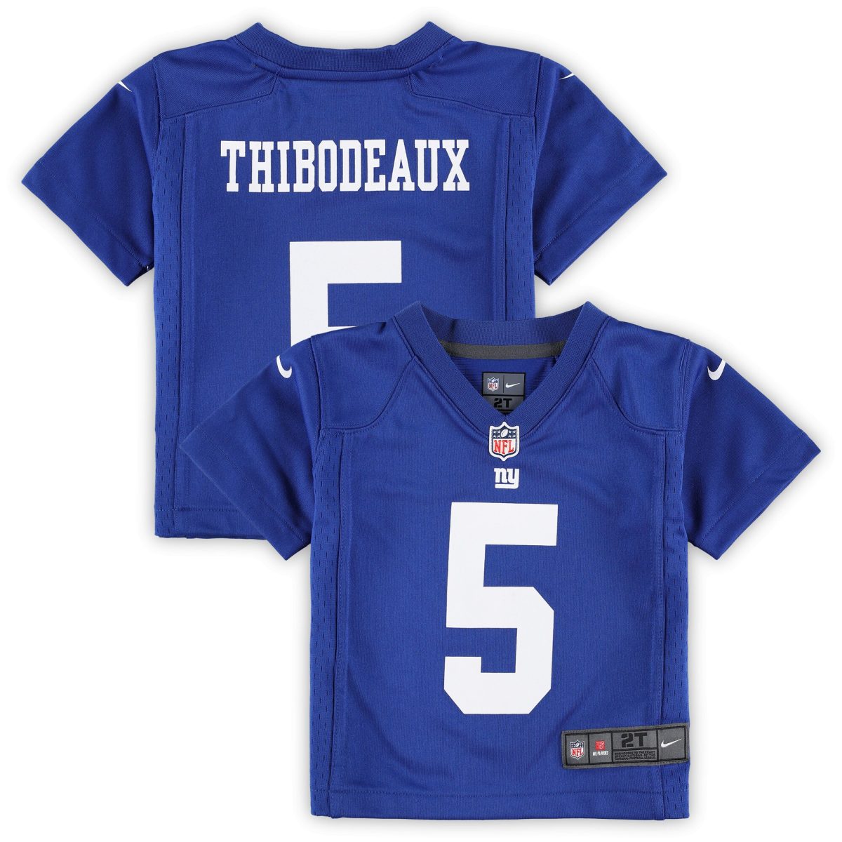 New York Giants toddler nike kayvon thibodeaux royal new york giants game jersey | Giants Shop