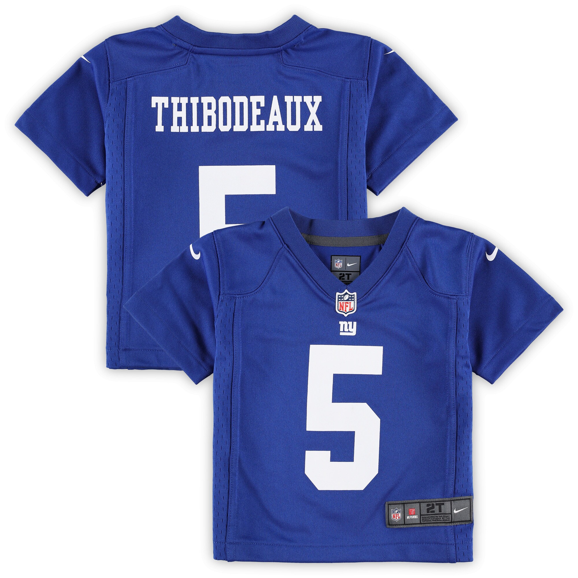 New York Giants toddler nike kayvon thibodeaux royal new york giants game jersey | Giants Shop