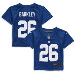 New York Giants toddler nike saquon barkley royal new york giants game jersey | Giants Shop