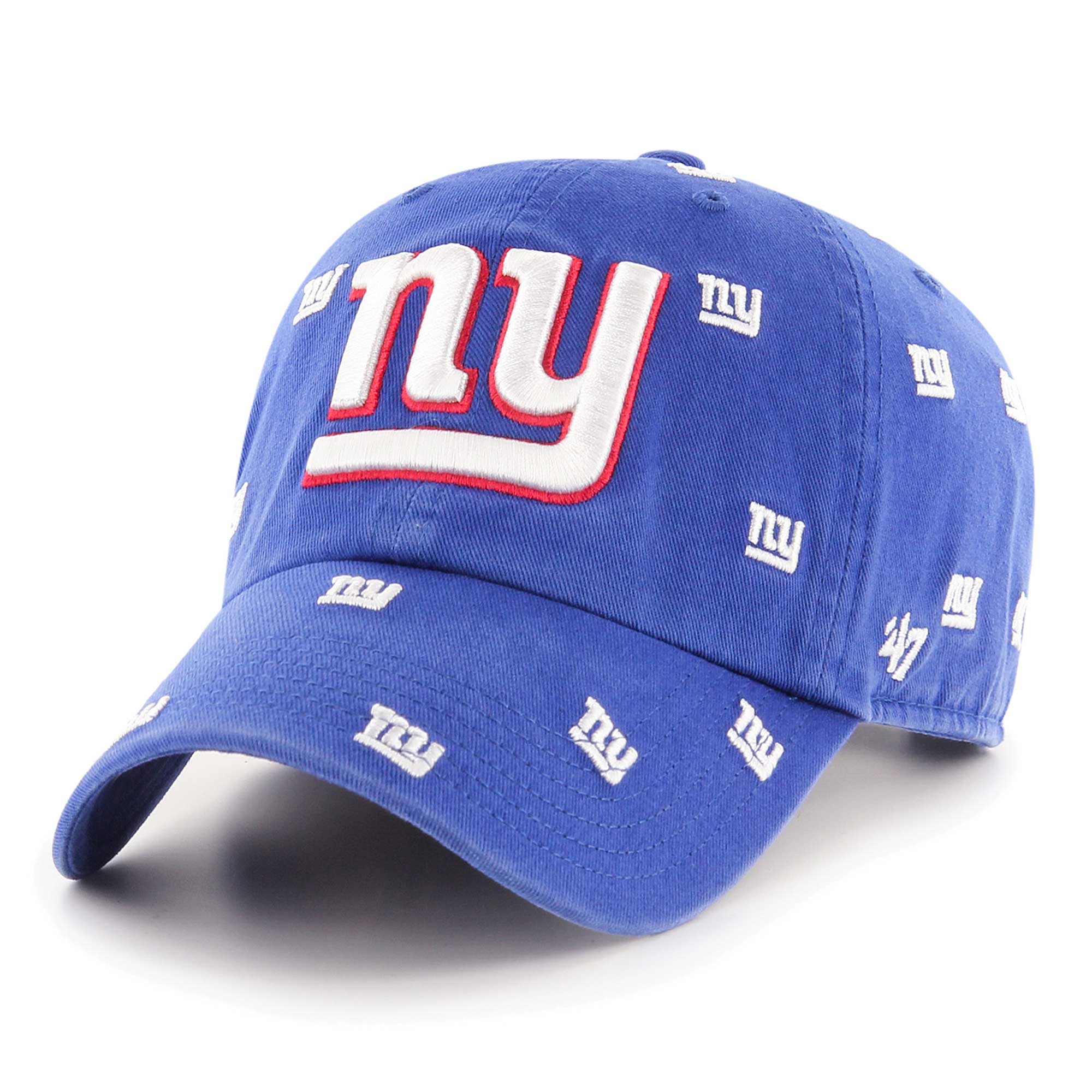 New York Giants unisex 47 royal new york giants confetti clean up adjustable hat | Giants Shop