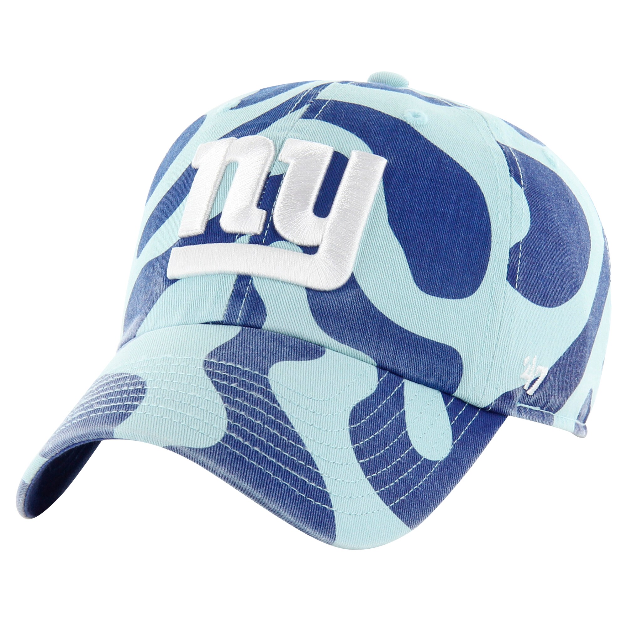 New York Giants womens 47 blue new york giants freeform clean up adjustable hat | Giants Shop