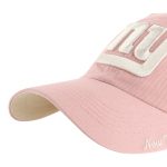 New York Giants womens 47 pink new york giants ballpark cheer dusty rose clean up adjustable hat | Giants Shop