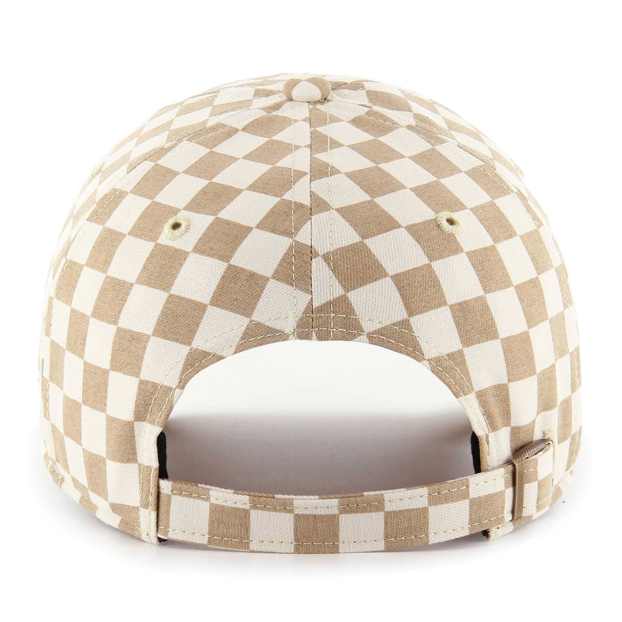New York Giants womens 47 tan new york giants vibe check clean up adjustable hat | Giants Shop