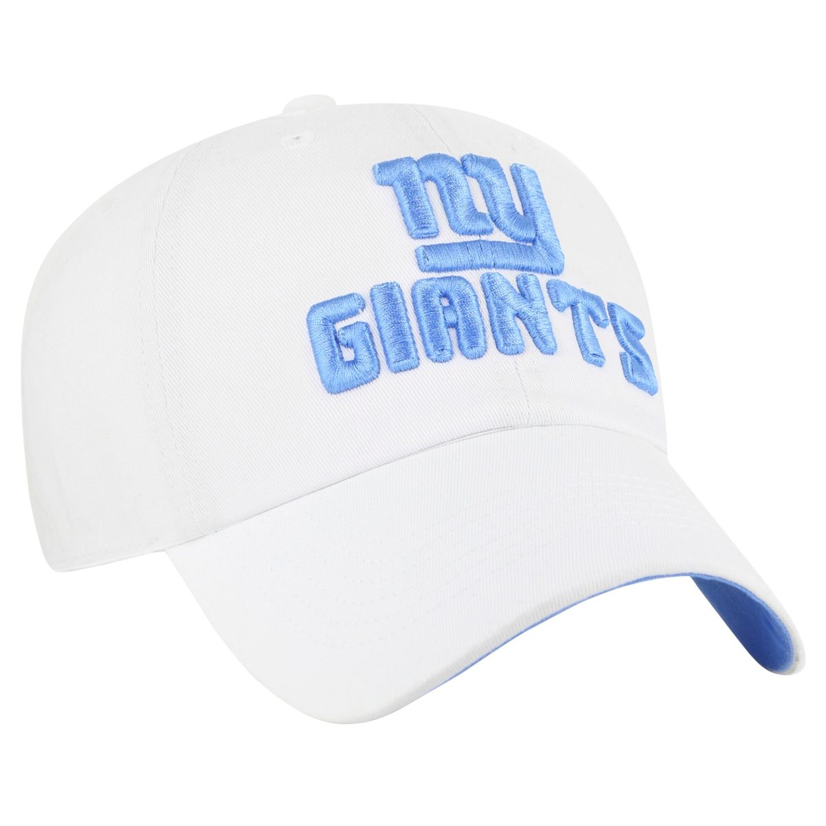 New York Giants womens 47 white new york giants luminace clean up adjustable hat | Giants Shop