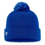 New York Giants womens fanatics royal new york giants cuffed knit hat with pom | Giants Shop