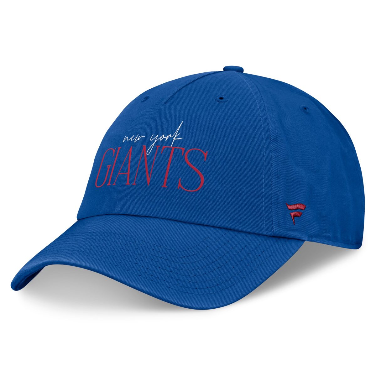 New York Giants womens fanatics royal new york giants review unstructured adjustable hat | Giants Shop