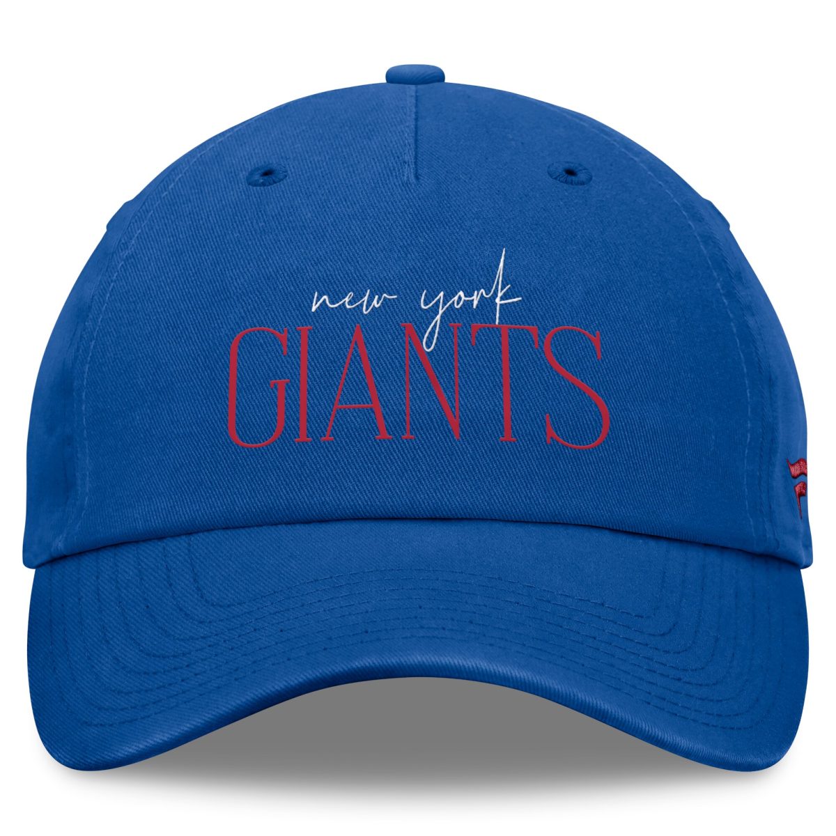 New York Giants womens fanatics royal new york giants review unstructured adjustable hat | Giants Shop