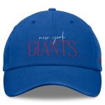 New York Giants womens fanatics royal new york giants review unstructured adjustable hat | Giants Shop